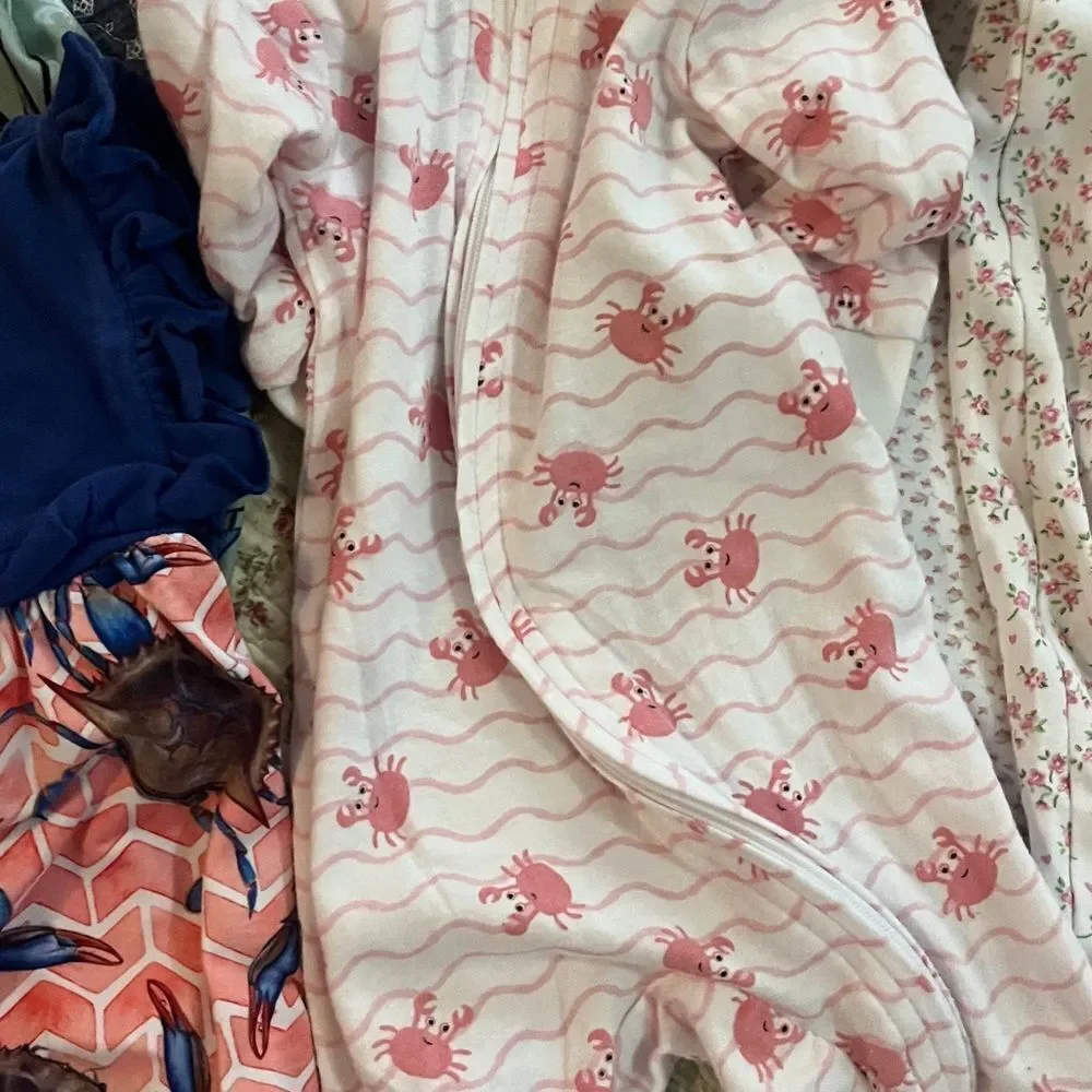 Kissy Kissy sleeper and outfits